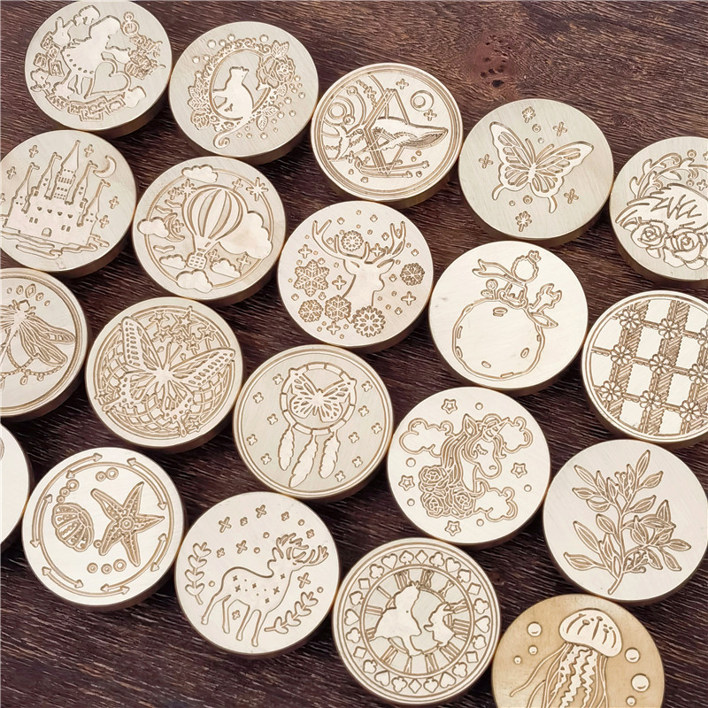 Wax Seal Stamp Set - Sứa Sao Biển Bướm Lâu Đài