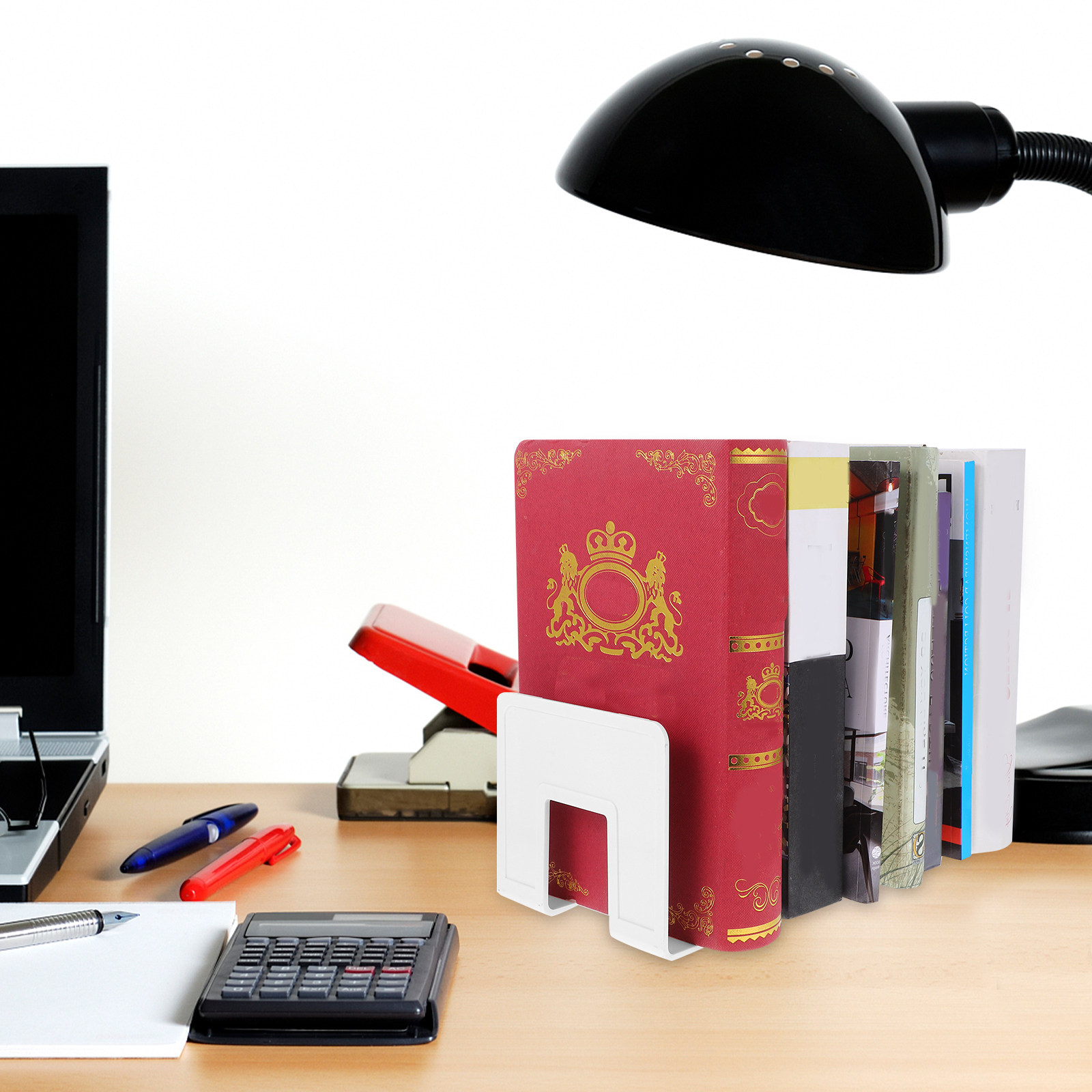 Magazine Holder Rack - Clear Acrylic Desktop Storage Rack for