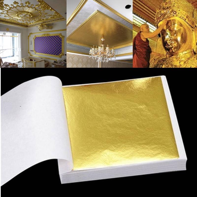 100 Pcs Sheets Pure 24K Gold F - đánh giá và giá Ink Blotter Paper