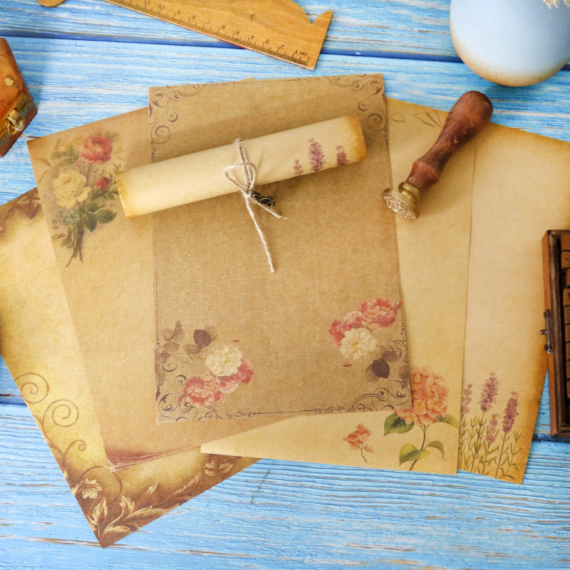 16pcs Vintage Writing Paper Ol - đánh giá và giá Ink Blotter Paper