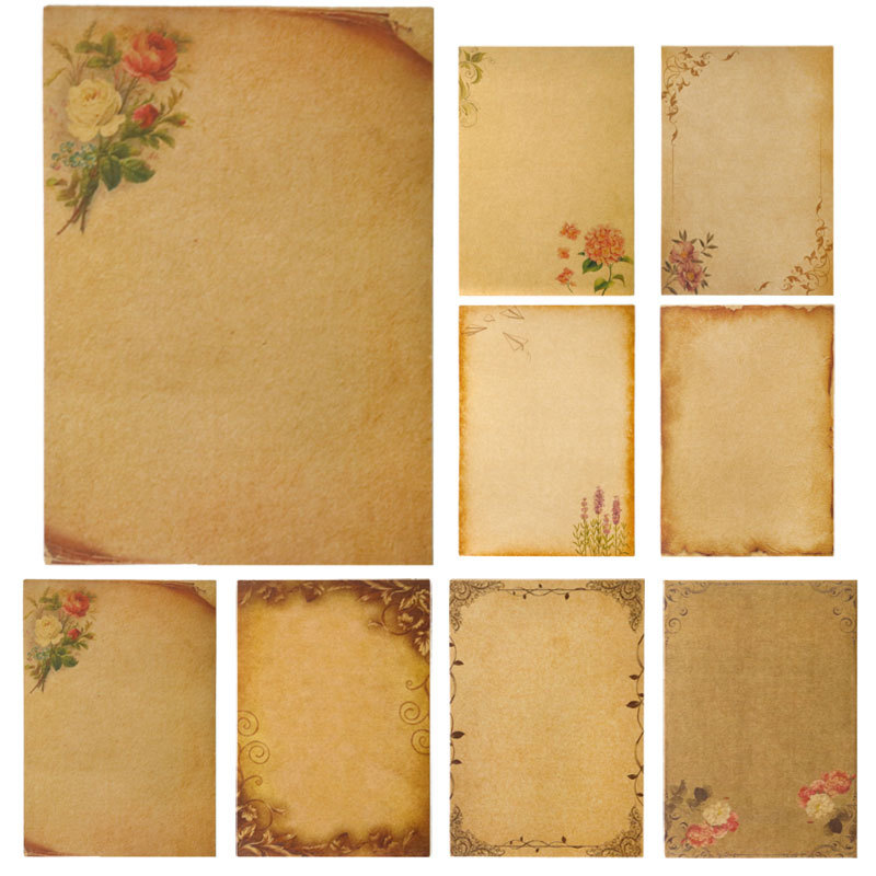 16pcs Vintage Writing Paper Ol - đánh giá và giá Ink Blotter Paper