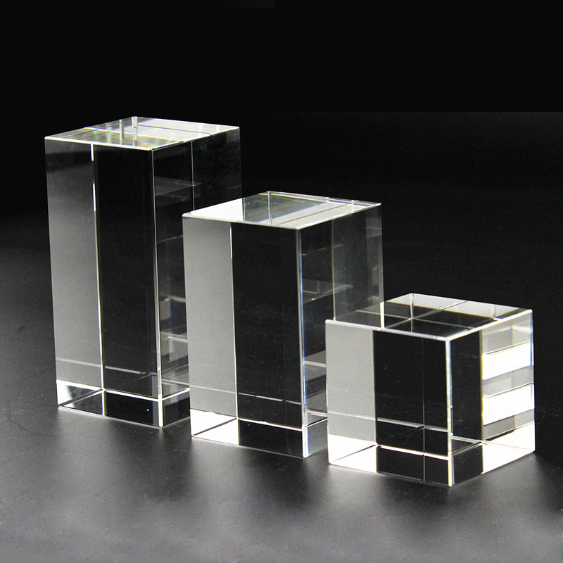 XTool Optical K9 Crystal Cube  - đánh giá và giá Paper Weight Crystal