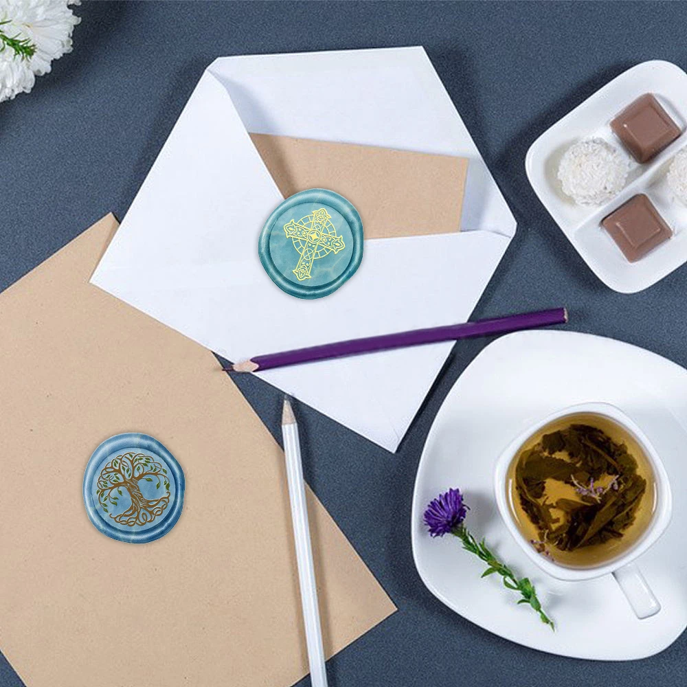 Creative Moon Rabbit Cross Dra - đánh giá và giá Wax Seal Stamp Set