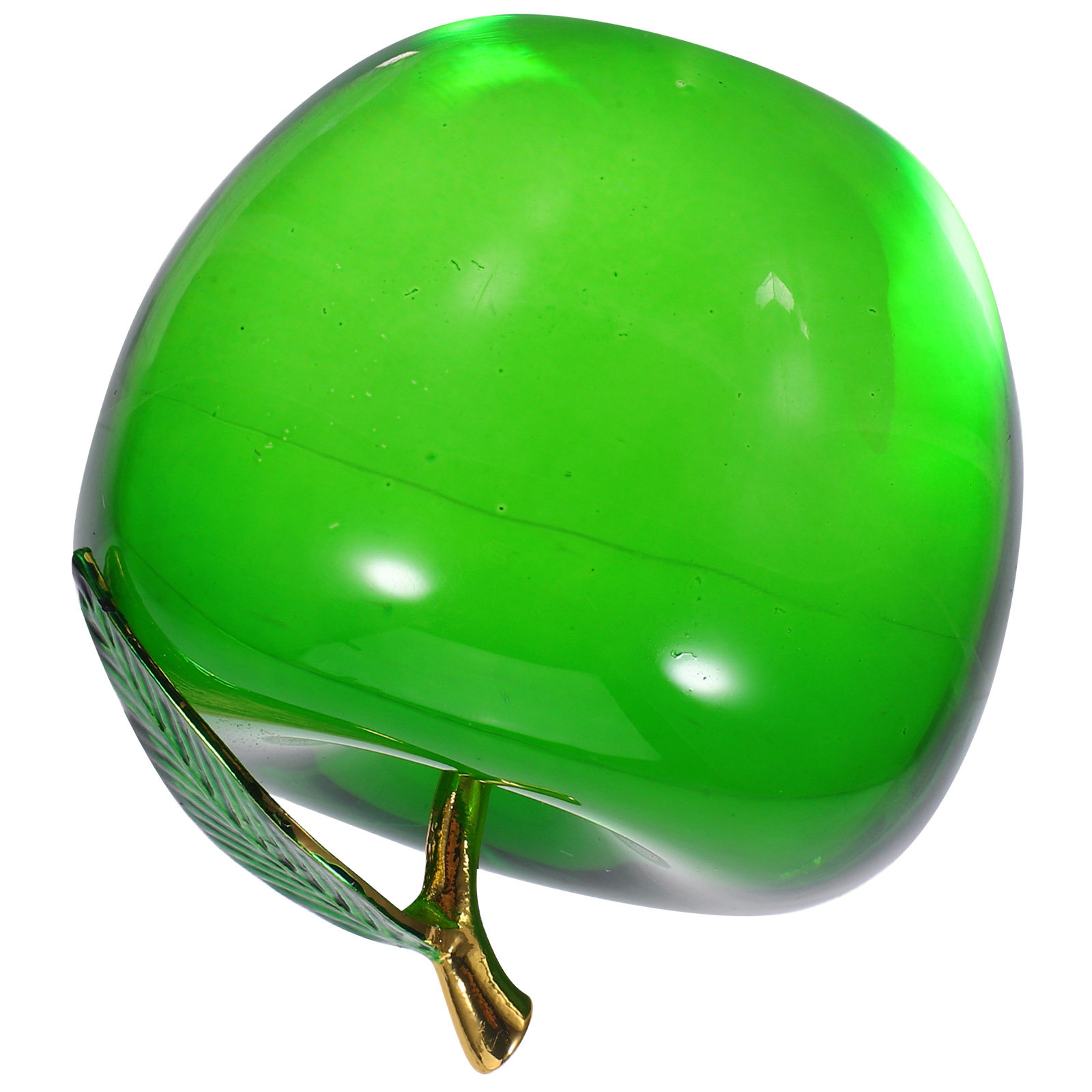 Apple Decoration Small Realist - đánh giá và giá Paper Weight Crystal